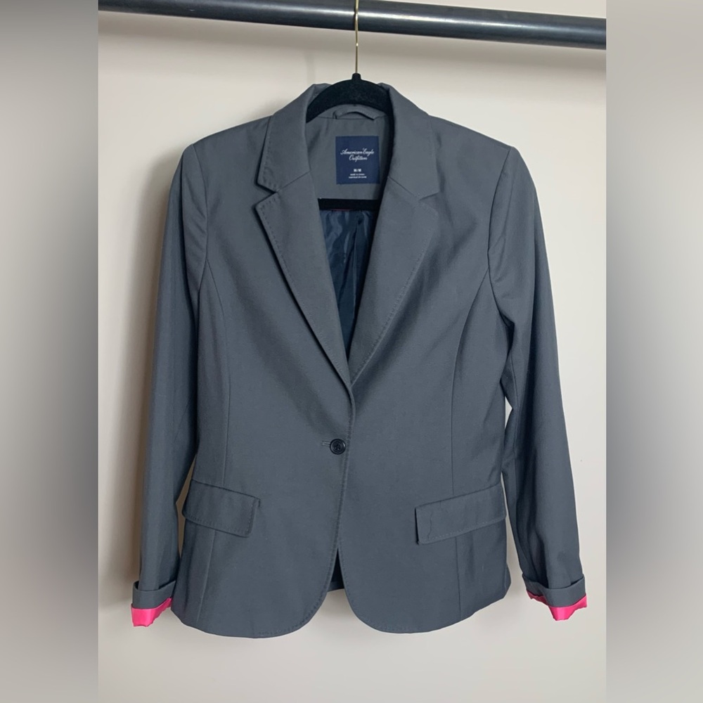 American Eagle Single Button Single Breasted Blaz… - image 1